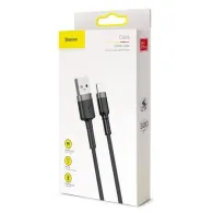 Cablu Lightning USB Baseus Cafule 2A 3m (szaro-czarny)