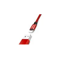 Cablu Lightning Yiven 1.8m 2A (Roşu)