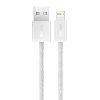 Cablu USB cu fulger de bază dinamic, 2.4A, 2m (biały)