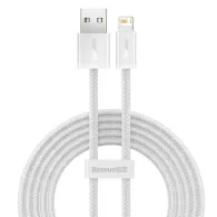 Cablu USB cu fulger de bază dinamic, 2.4A, 2m (biały)