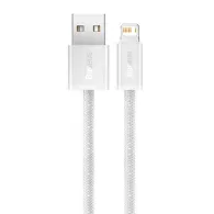 Cablu USB cu fulger de bază dinamic, 2.4A, 2m (biały)