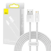 Cablu USB cu fulger de bază dinamic, 2.4A, 2m (biały)