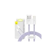 Cablu USB cu Lightning Baseus Dynamic 2, 2.4A, 1m (fioletowy)