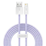 Cablu USB cu Lightning Baseus Dynamic 2, 2.4A, 2m (fioletowy)
