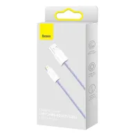 Cablu USB cu Lightning Baseus Dynamic 2, 2.4A, 2m (fioletowy)