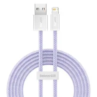 Cablu USB cu Lightning Baseus Dynamic 2, 2.4A, 2m (fioletowy)