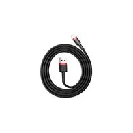 Cablu USB Lightning Baseus Cafule 1.5A 2m (negru/roșu)