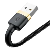 Cablu USB Lightning Baseus Cafule 2A 3m (auriu/negru)