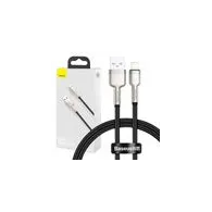 Cablu USB pentru Lightning Baseus Cafule, 2,4A, 0,25m (negru)