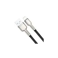 Cablu USB pentru Lightning Baseus Cafule, 2,4A, 0,25m (negru)