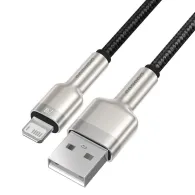 Cablu USB pentru Lightning Baseus Cafule, 2,4A, 1m (negru)