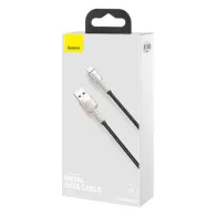 Cablu USB pentru Lightning Baseus Cafule, 2,4A, 1m (negru)