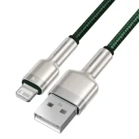 Cablu USB pentru Lightning Baseus Cafule, 2,4A, 1m (verde)