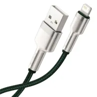 Cablu USB pentru Lightning Baseus Cafule, 2,4A, 1m (verde)