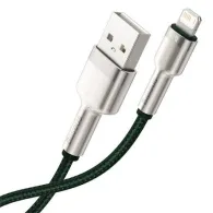 Cablu USB pentru Lightning Baseus Cafule, 2,4A, 1m (verde)
