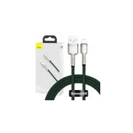 Cablu USB pentru Lightning Baseus Cafule, 2,4A, 1m (verde)