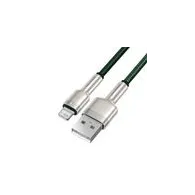 Cablu USB pentru Lightning Baseus Cafule, 2,4A, 1m (verde)