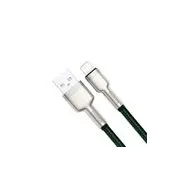 Cablu USB pentru Lightning Baseus Cafule, 2,4A, 1m (verde)