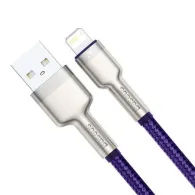 Cablu USB pentru Lightning Baseus Cafule, 2,4A, 1m (violet)