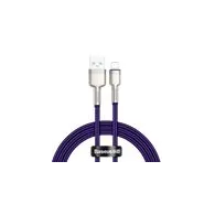 Cablu USB pentru Lightning Baseus Cafule, 2,4A, 1m (violet)