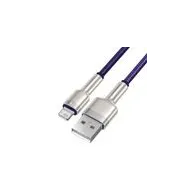 Cablu USB pentru Lightning Baseus Cafule, 2,4A, 1m (violet)