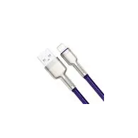 Cablu USB pentru Lightning Baseus Cafule, 2,4A, 1m (violet)