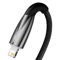 Cablu USB pentru Lightning Baseus Glimmer Series, 2,4A, 2 m (negru)