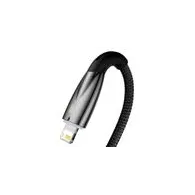 Cablu USB pentru Lightning Baseus Glimmer Series, 2,4A, 2 m (negru)