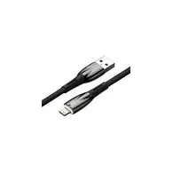 Cablu USB pentru Lightning Baseus Glimmer Series, 2,4A, 2 m (negru)