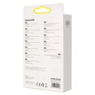 Cablu USB to Lightning Baseus Crystal, 2.4A, 2m (Mov)