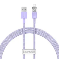 Fast Charging cable Baseus USB-A to Lightning Explorer Series 1m 2.4A (purple)