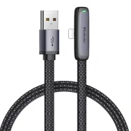 Mcdodo CA-2791 Cablu unghiular USB la Lightning, 1,8 m (negru)