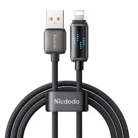 Mcdodo CA-5250 Cablu USB-A la Lightning, afișaj LED, 1,2 m