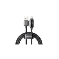 Mcdodo CA-5250 Cablu USB-A la Lightning, afișaj LED, 1,2 m