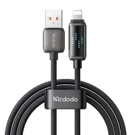Mcdodo CA-5250 Cablu USB-A la Lightning, afișaj LED, 1,2 m