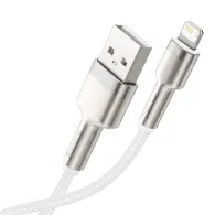 USB la Lightning cablu Baseus Cafule, 2.4A, 1m (biały)