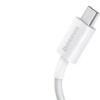 Baseus Cablu Superior Series USB to micro USB, 2A, 1m (alb)