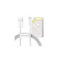 Baseus Cablu Superior Series USB to micro USB, 2A, 1m (alb)