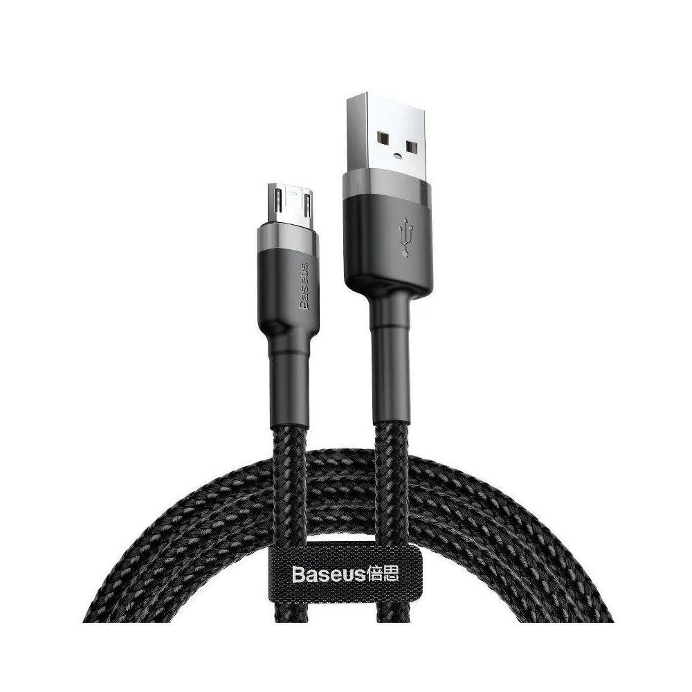 Baseus Cafule Micro USB cable 2.4A 1m (Gray + Black)