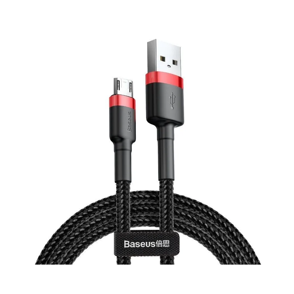 Baseus Cafule Micro USB cable 2.4A 1m (Red+ Black)