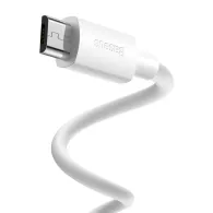 Baseus Simple Wisdom micro USB la cablu USB, 2.1A, 1.5m (alb) 2pcs.