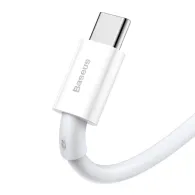 Cablu Baseus Superior Series USB la USB-C, 66W, 2m (Alb)