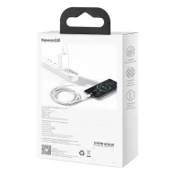 Cablu Baseus Superior Series USB la USB-C, 66W, 2m (Alb)