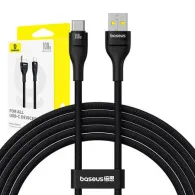 Cablu de încărcare Baseus Flash 2 USB către USB-C 100W, 2m (negru)
