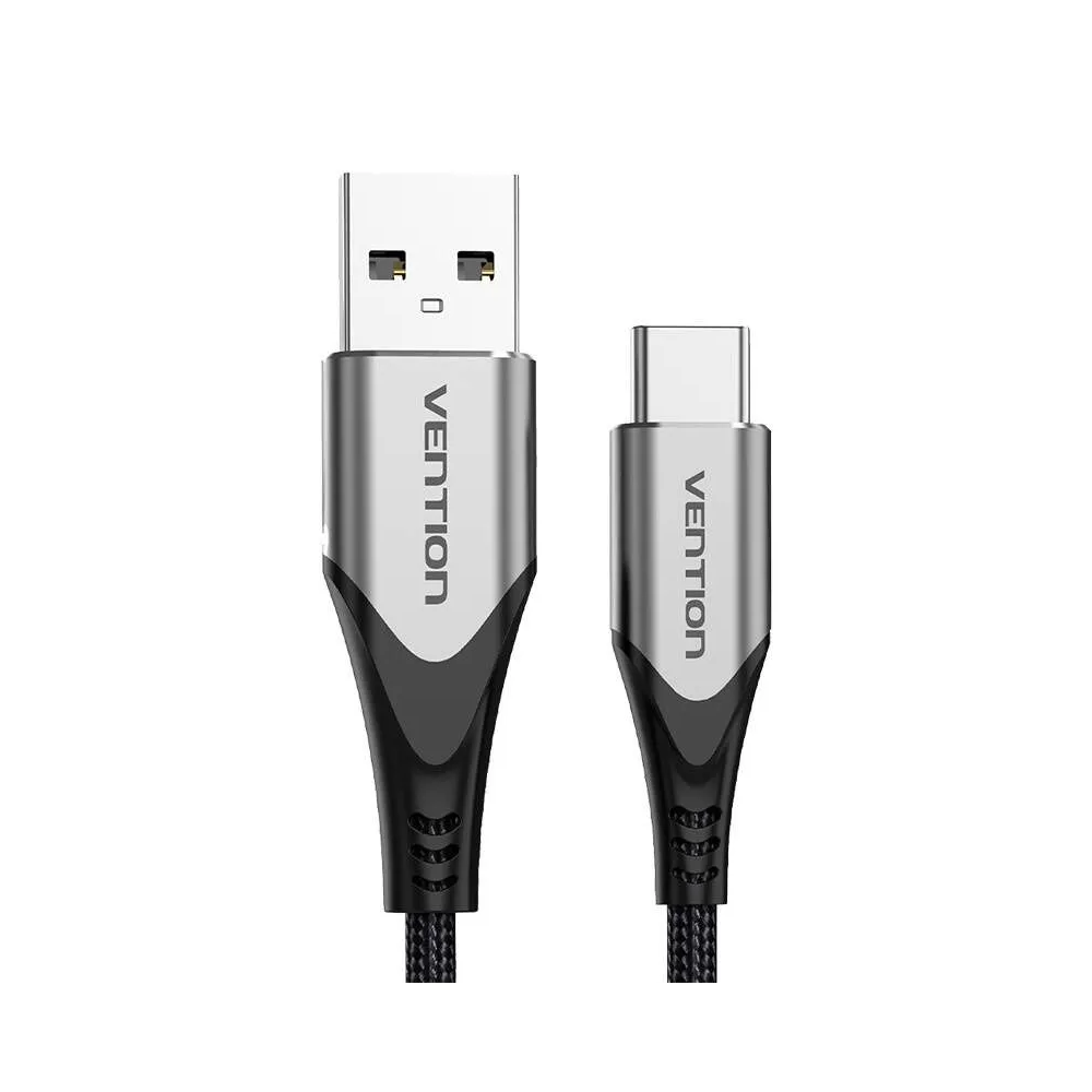 Cablu USB 2.0 A către USB-C Vention CODHD 3A 0,5m gri