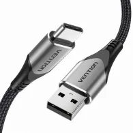 Cablu USB 2.0 A către USB-C Vention CODHD 3A 0,5m gri