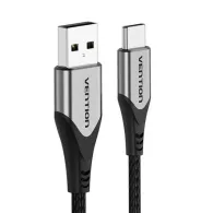 Cablu USB 2.0 A către USB-C Vention CODHD 3A 0,5m gri