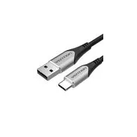 Cablu USB 2.0 A către USB-C Vention CODHD 3A 0,5m gri