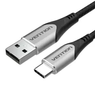 Cablu USB 2.0 A către USB-C Vention CODHD 3A 0,5m gri
