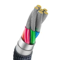 Cablu USB to USB-C Baseus Crystal Shine,100W, 2m (Negru)